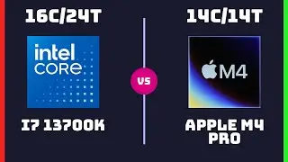Intel Core i7-13700K vs Apple M4 Pro (14-Core) &ndash; CPU Comparison | Which One is Better?