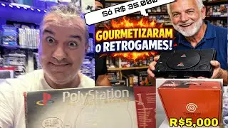 GORMETIZARAM OS GAMES RETRO? NINGUÉM QUER GAMES BARATO MAIS 