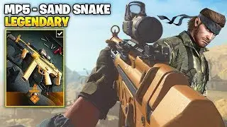 the NEW LEGENDARY MP5 BLUEPRINT in Modern Warfare! (MW MP5 Sand Snake)