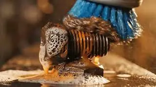 Restoring a Rusted Bolt and Nut | Extreme Rust Removal & Metal Cleaning