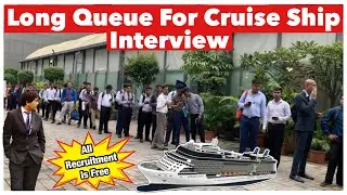 Going for cruise Ship interview to see