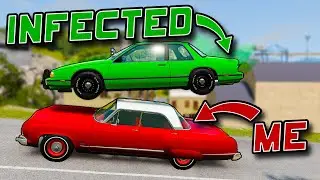 Infection Hide And Seek But The Cars Can JUMP! - BeamNG