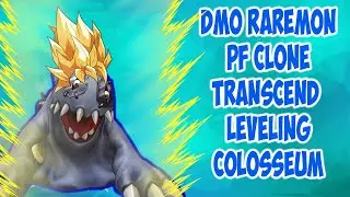DMO RAREMON PF CLONE SKILL CODE LV25 , TRANSCEND, LEVELING, SOLO COLOSSEUM NORMAL  R40