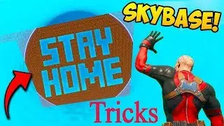 EPIC FLOATING SKY BASE TRICK II   Fortnite Funny Fails and WTF Moments II SSS Gaming II