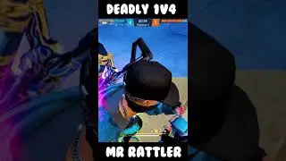 1V4 AGAINST🔥 DEADLY SUBSCRIBERS 😡#shorts #rattler