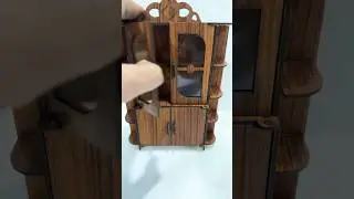 Artisan Crafted Wooden Wardrobe | Bespoke Artistry in Wardrobe Design @MamaRoom #shorts #ytshorts