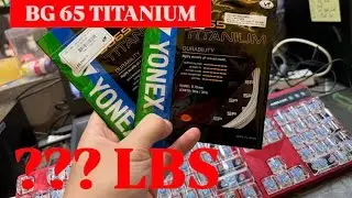 POV | STRINGING: TORNADO 800 vs BG 65 TITANIUM