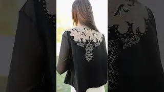 Pre-Order Now: Suede Sleeveless Vest with Boot Stitch Embroidery!  - V2067