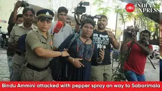 Bindu Ammini attacked with pepper spray on way to Sabarimala with Trupti Desai