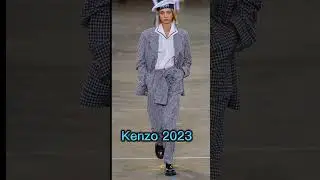 Kenzo 2023 NEW FASHION COLLECTION BRAND RUNWAY #shorts