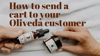 How to send your Oliveda customer a cart