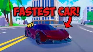 The TOP 10 FASTEST Obtainable Cars In Taxi Boss!