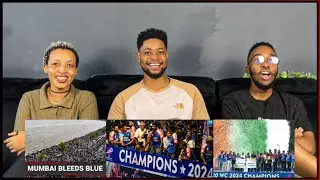 ‪African Friends Reacts To World Champions Victory Parade In Mumbai + Team India at Wankhede Stadium