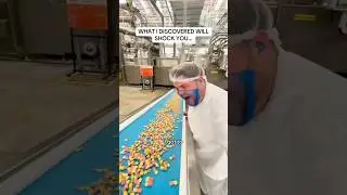 Inside the SOUR Sweets Factory! 🤯 #sweets #factory