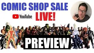 Weekend Comic Shop & Variety Sale Preview Video Horizon Picks Comics Graphic Tees - Stop In!