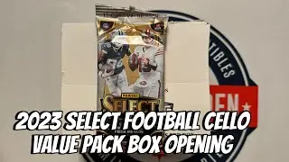 2023 Panini Select NFL Football Cello Value Pack Box Opening (Unboxing & Review)