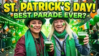 2024 St. Patrick's Day Festival Parade Celebrations in Dublin Ireland