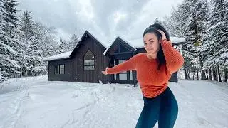 Открываю дверь в свой дом, построенный своими руками (огромный прогресс)