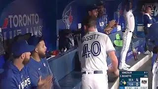 Blue Jays Chris Bassitt Takes Frustration Out In The Dugout After Bad Call From Umpire 😳!!!