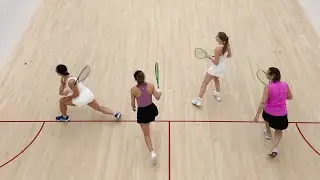 Alex Toth-Megan Picken Vs Cathy Covernton-Damaris Flores-Full Match-Haebler Group Squash Champs