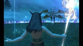 FF14 UWU Garuda phase healing timeline for WHM. (UPR)