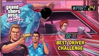 Best Car Driver Challenge🤩The Driver😲Part:24  #gta #vicecity