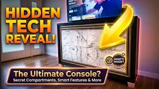 Building an entertainment center the modern way #skills #diy #viral #wood #jakepaul #woodworking 