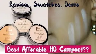 ₹125/- Blue Heaven UHD Compact | Review, Demo and Swatches | All 4 Shades | Best Affordable Compact