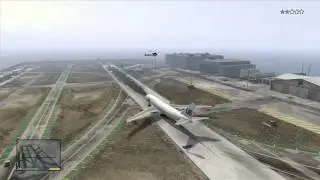 GTA 5 V XBOX 360 Airport BOEING 747 ULTIMATE FAIL COMPILATION