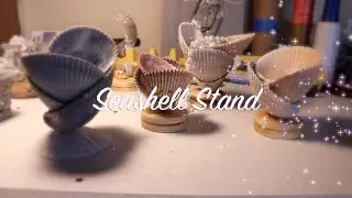 Making Seashell stand | Potpourri stand | Air plants stand | Part 2