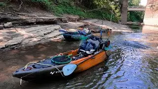 Kayak Bass Fishing - Secret Creek On The Stones River Stacked With Bass!!