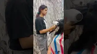 #shorts #haircut #blowdryer #gunjansworld #viral #trending