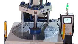Rotary Table Vertical Insert Molding Machine By Fero Engineering Rajkot|Gujarat|India +919099984638
