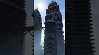 MINECRAFT BUILD : Petronas Twin Towers #KLCC