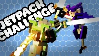 JETPACK ONLY CHALLENGE - Let's Play Clone Drone in the Danger Zone Gameplay