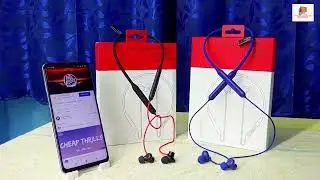 OnePlus Bullets Wireless Z Bass Edition (Reverb Red & Blue ) Unboxing and Review ||