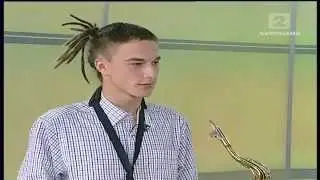 Jaunasis saksofonininkas Viktoras Olechnovičius, prestižinio Berklio muzikos koledžo studentas