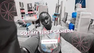 Got my first camera i don&rsquo;t know if I like it 🫠 / Days in my life as an artist 