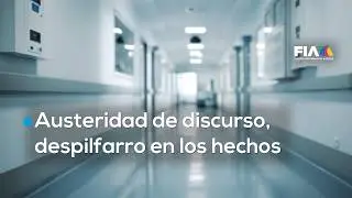 Hay días que te dejan sin palabras. Austeridad de discurso, despilfarro en los hechos.