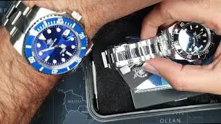 Addiesdive submariner 40mm double unboxing and first impressions!