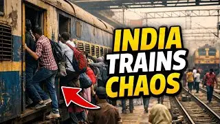 Real India Train Experience 🇮🇳 Delhi Junction Chaos & Ride to Ghaziabad 😃