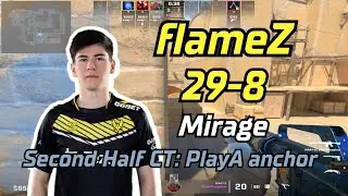 CS2 POV | flameZ (29-8) w/Spinx (mirage) | FACEIT Ranked | Feb 16, 2024 #cs2 #demo