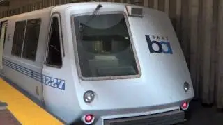 BART - Watching A Fremont Train Enter Balboa Park Station Through Short Tunnel