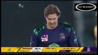 Quetta Gladiator Vs Peshawar Zalmi Thrilling Last Over Ever