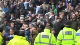 Manchester Derby 2012, most rowdy stand ever (From the United stand).