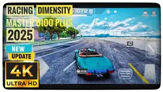 Racing master game play low end phone dimensity 6100 plus 8gb ram 2025 new graphics update 