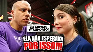 Carlão e Sophia Bianco se desentenderam no treino