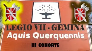 AQUIS QUERQUENNIS. Galicia en Moto. Bande. Río Limia. Campamento Militar Romano. Vía XVIII.