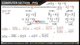 NIMCET 2018 - Computer Awareness Section | NIMCET PYQ Solutions | NITsbits NIMCET Coaching