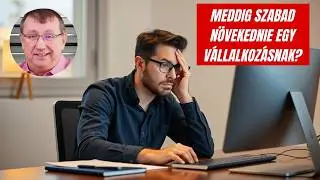 🥇 Meddig szabad n&ouml;vekednie egy v&aacute;llalkoz&aacute;snak?